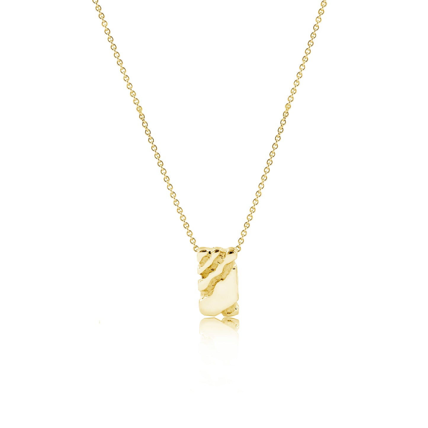 MOUNTAIN PENDANT 14 CT GOLD