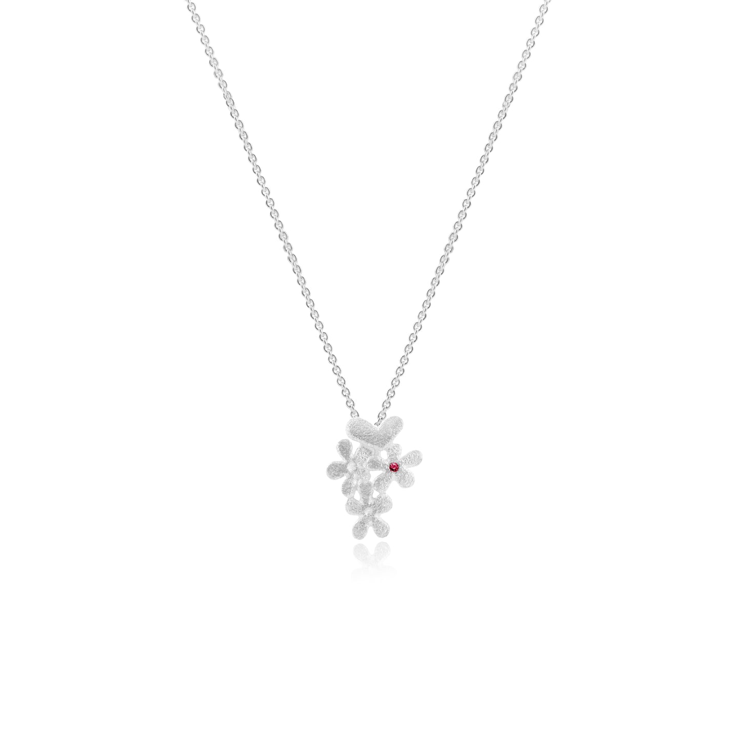 JOY PENDANT WITH RED RUBY