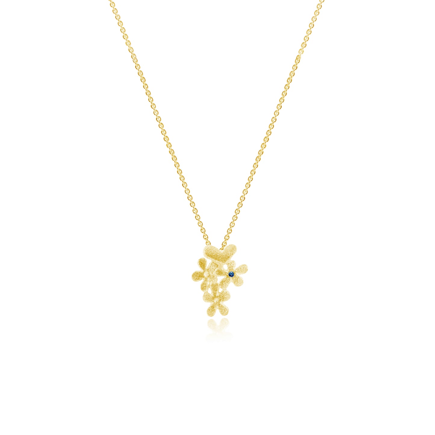 JOY PENDANT WITH BLUE SAPPHIRES