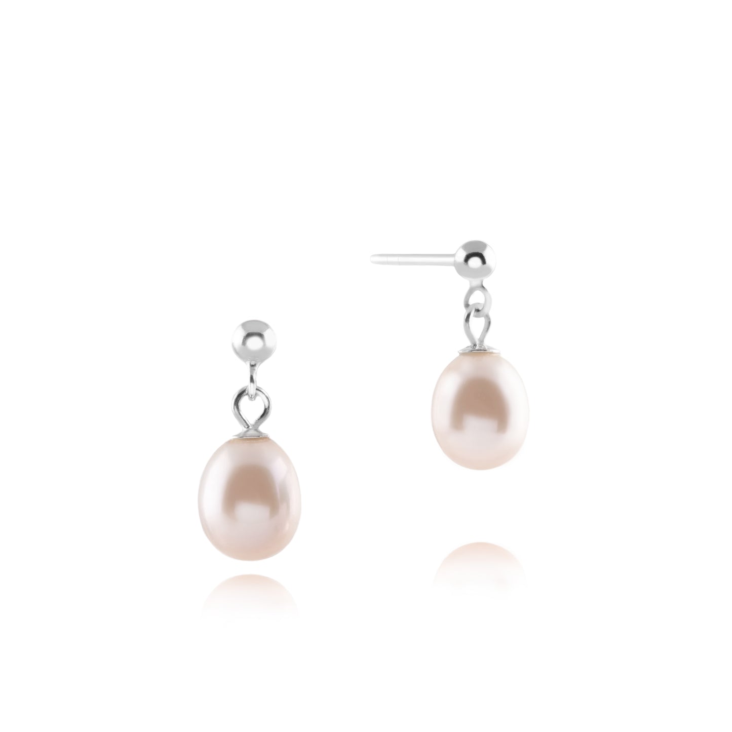 DROP EARRINGS WITH PEARLS