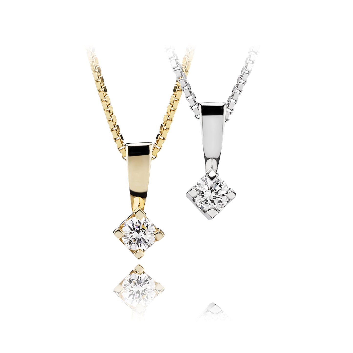 QUARTUS SOLITAIRE PENDANT 0.30 CARAT