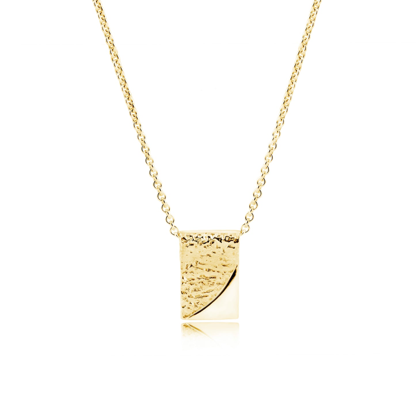 MOUNTAIN PENDANT 14 CT GOLD