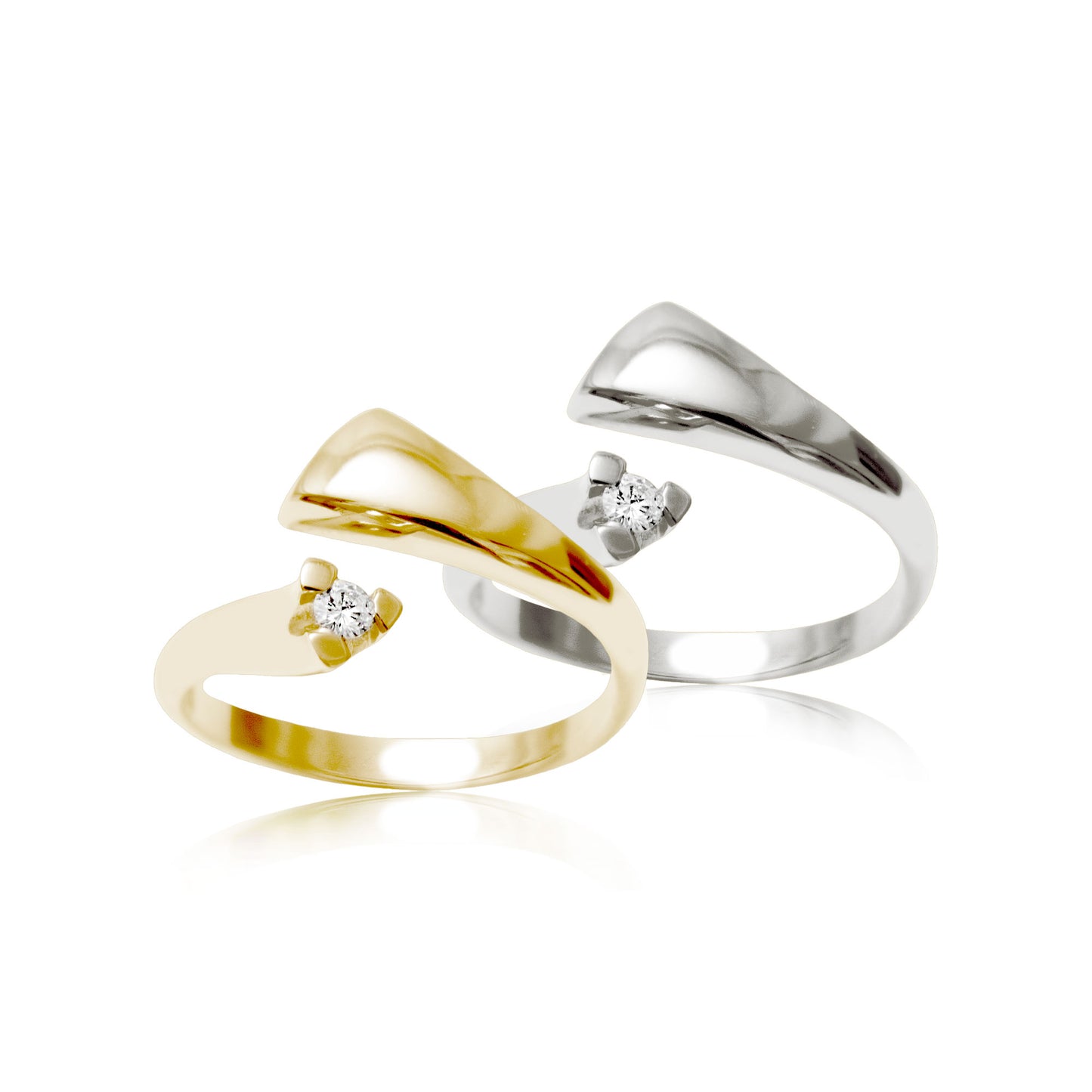 SWAN SOLITAIRE RING