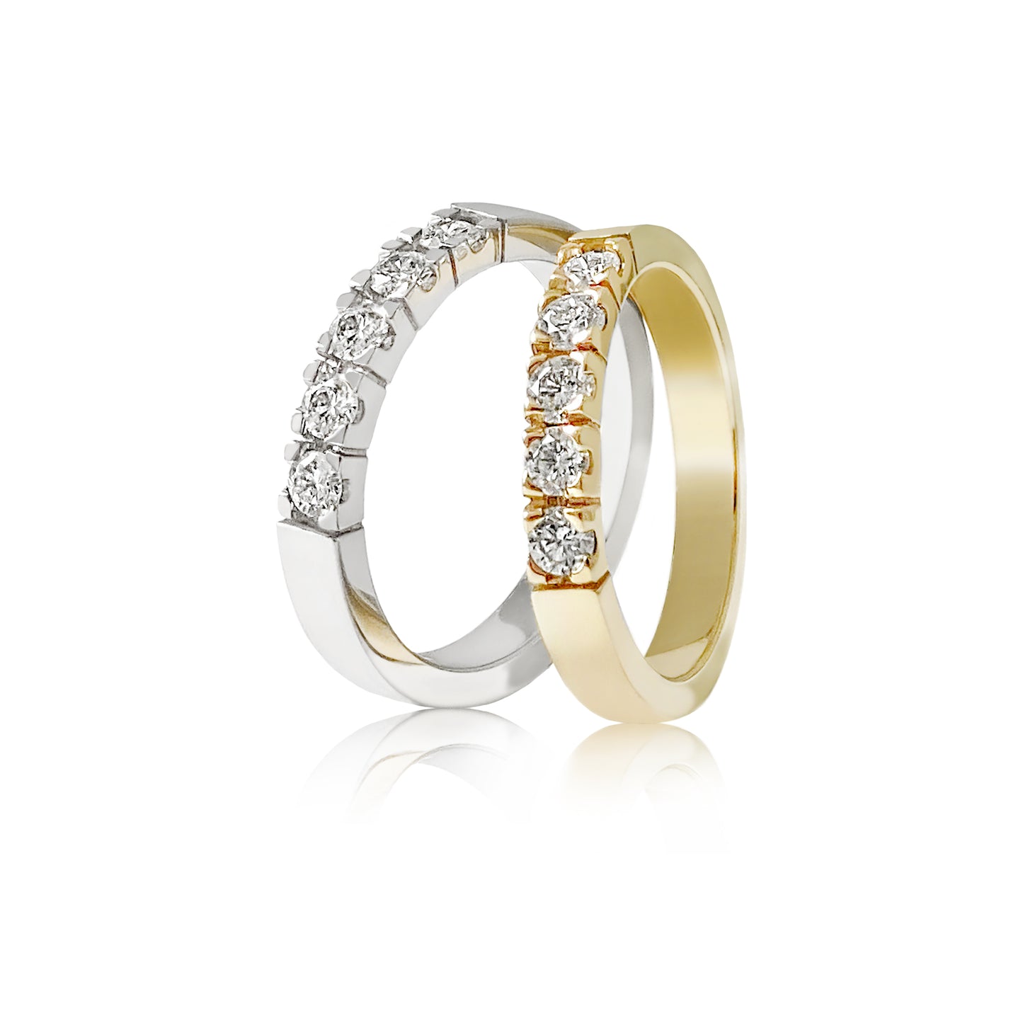ICE GUARD-/ETERNITY RING 0.15 CT.