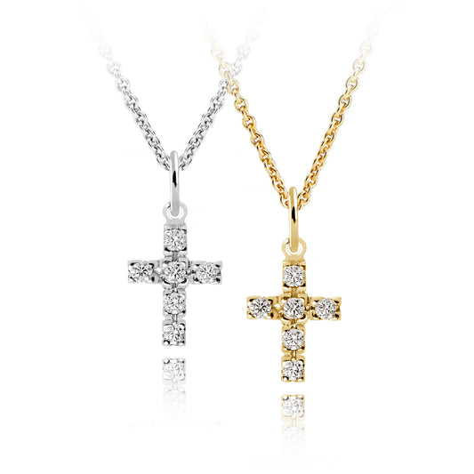 DIAMOND CROSS PENDANT