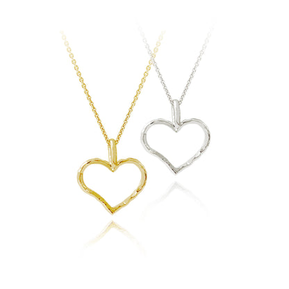 NATURA GULDHJERTE VEDHÆNG