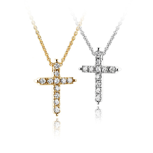 DIAMOND CROSS PENDANT