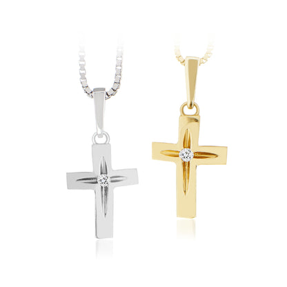 DIAMOND CROSS PENDANT