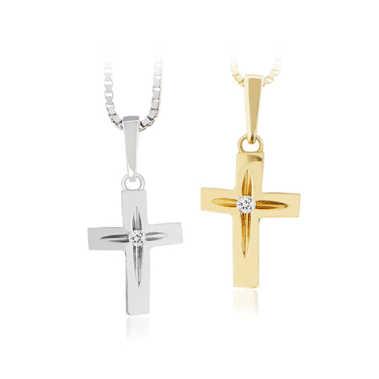 DIAMOND CROSS PENDANT