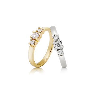 CANTATE AMERIQUE ETERNITY RING 0.25 CARAT