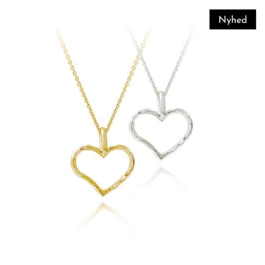 NATURA GULDHJERTE VEDHÆNG