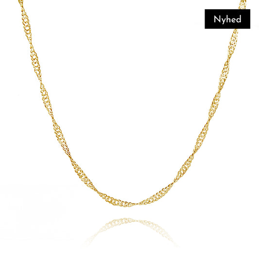 SINGAPORE NECKLACE 14 CARAT GOLD