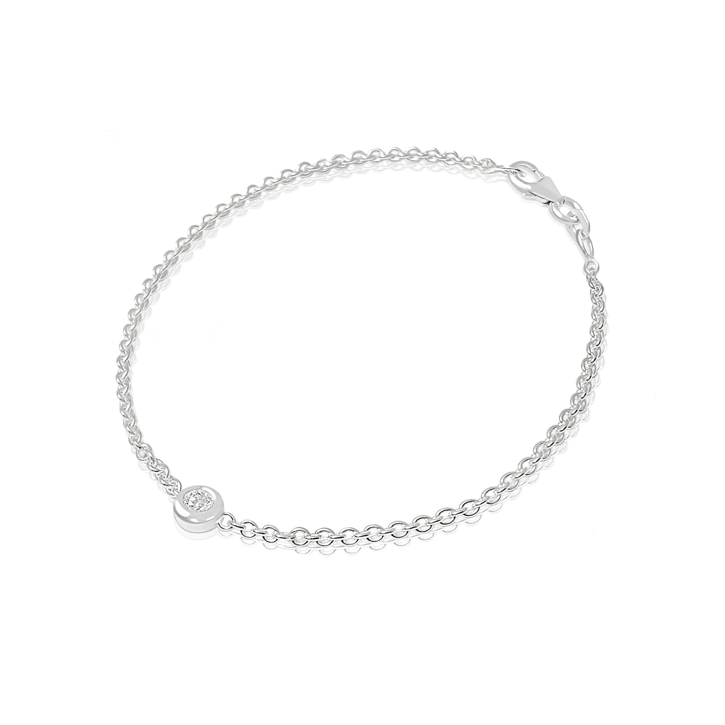 NOVA ARMBÅND MED DIAMANT 0.10 CARAT