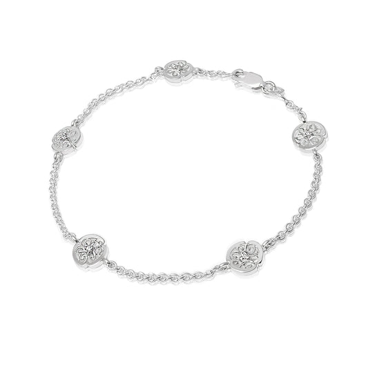 FILIBRACELET WITH DIAMONDS