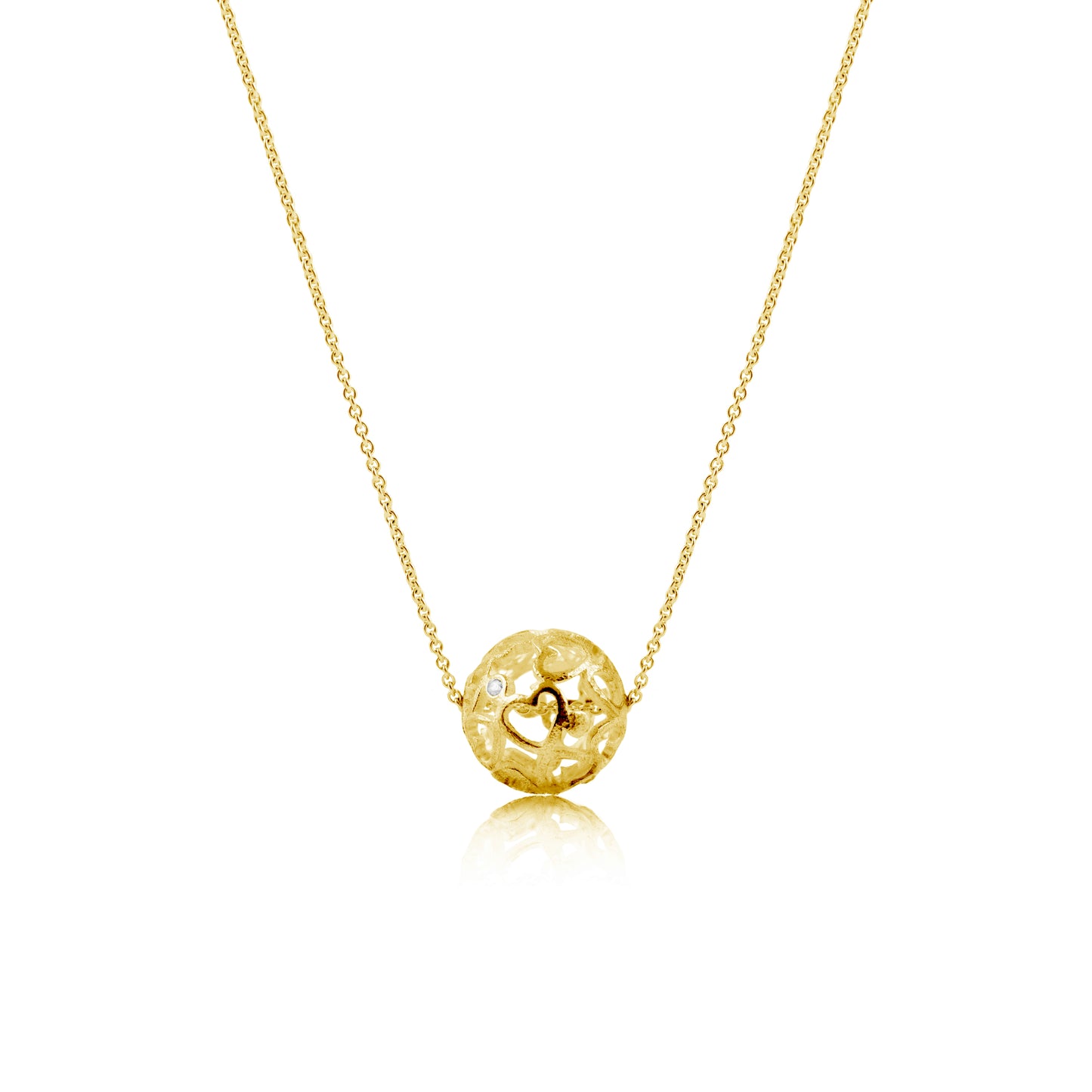 AMORA PENDANT WITH DIAMOND