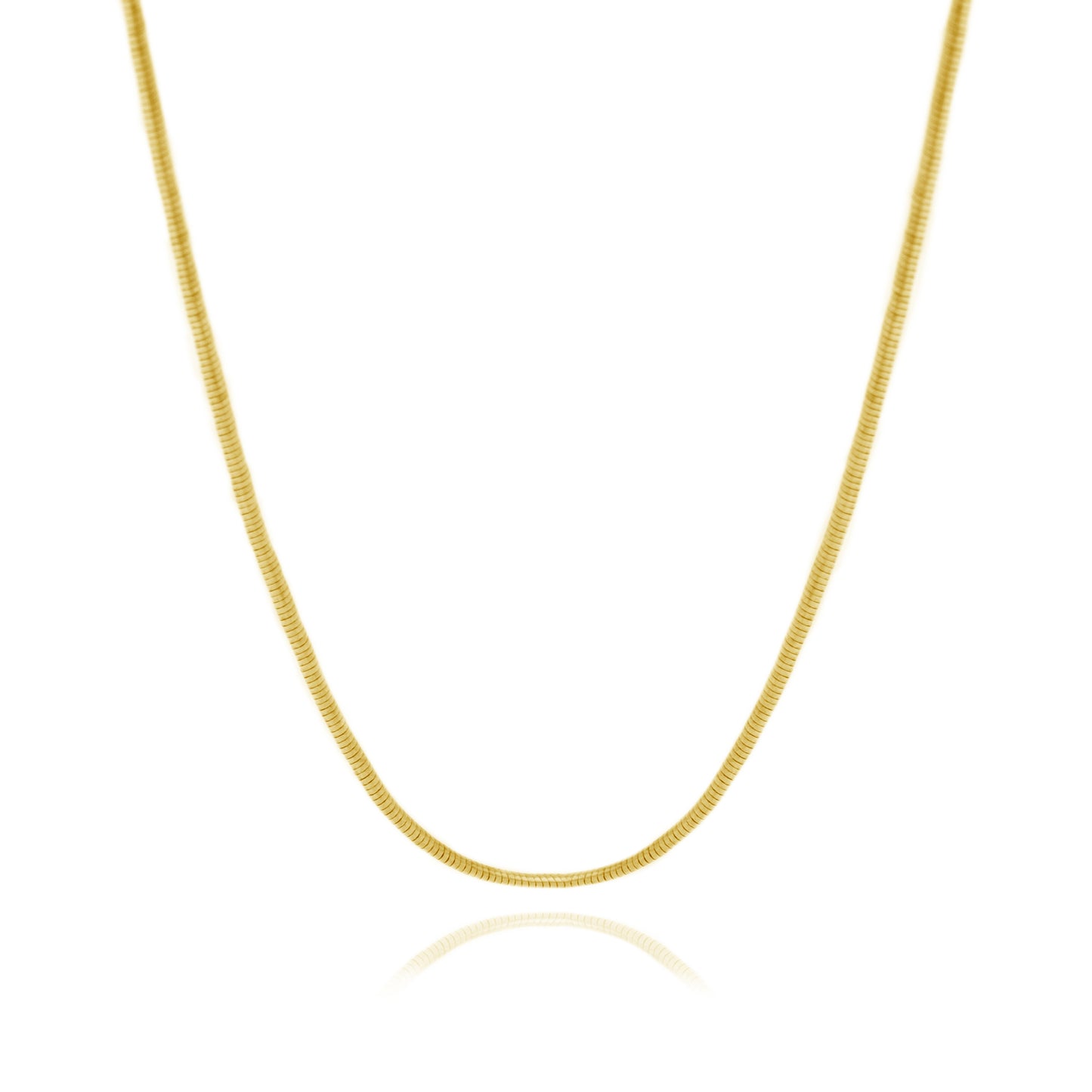 SNAKE NECKLACE 14 CARAT GOLD