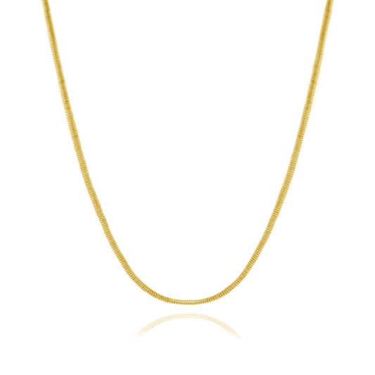 SNAKE NECKLACE 14 CARAT GOLD