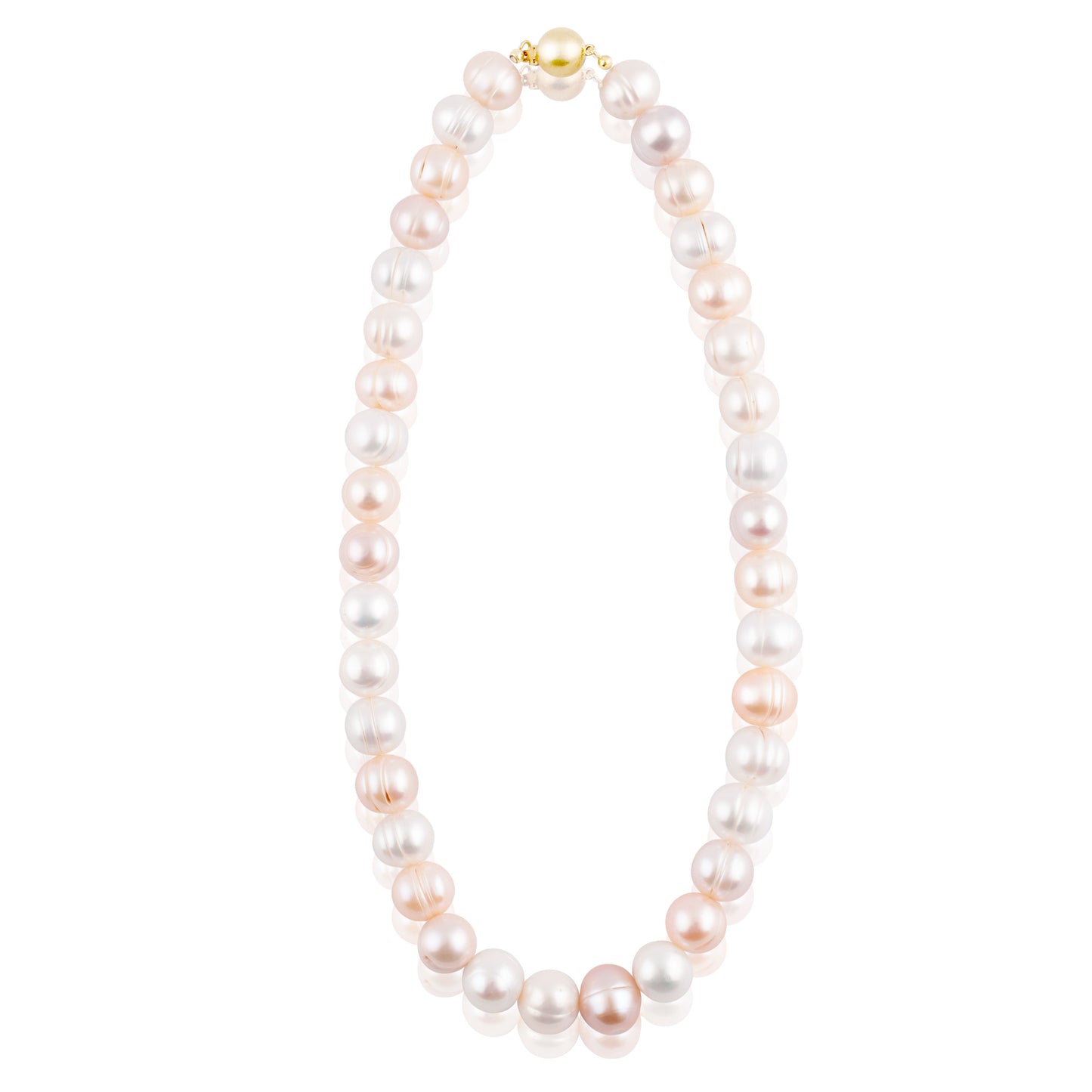 PEARL NECKLACE WITH GOLD CLASP