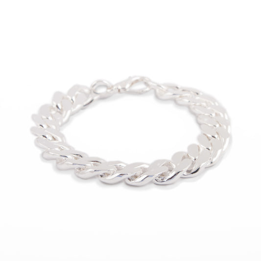 PANZER FACET BRACELET STERLING SILVER