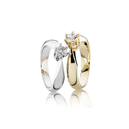 SISTINE SOLITAIRE RING 0.30 CARAT
