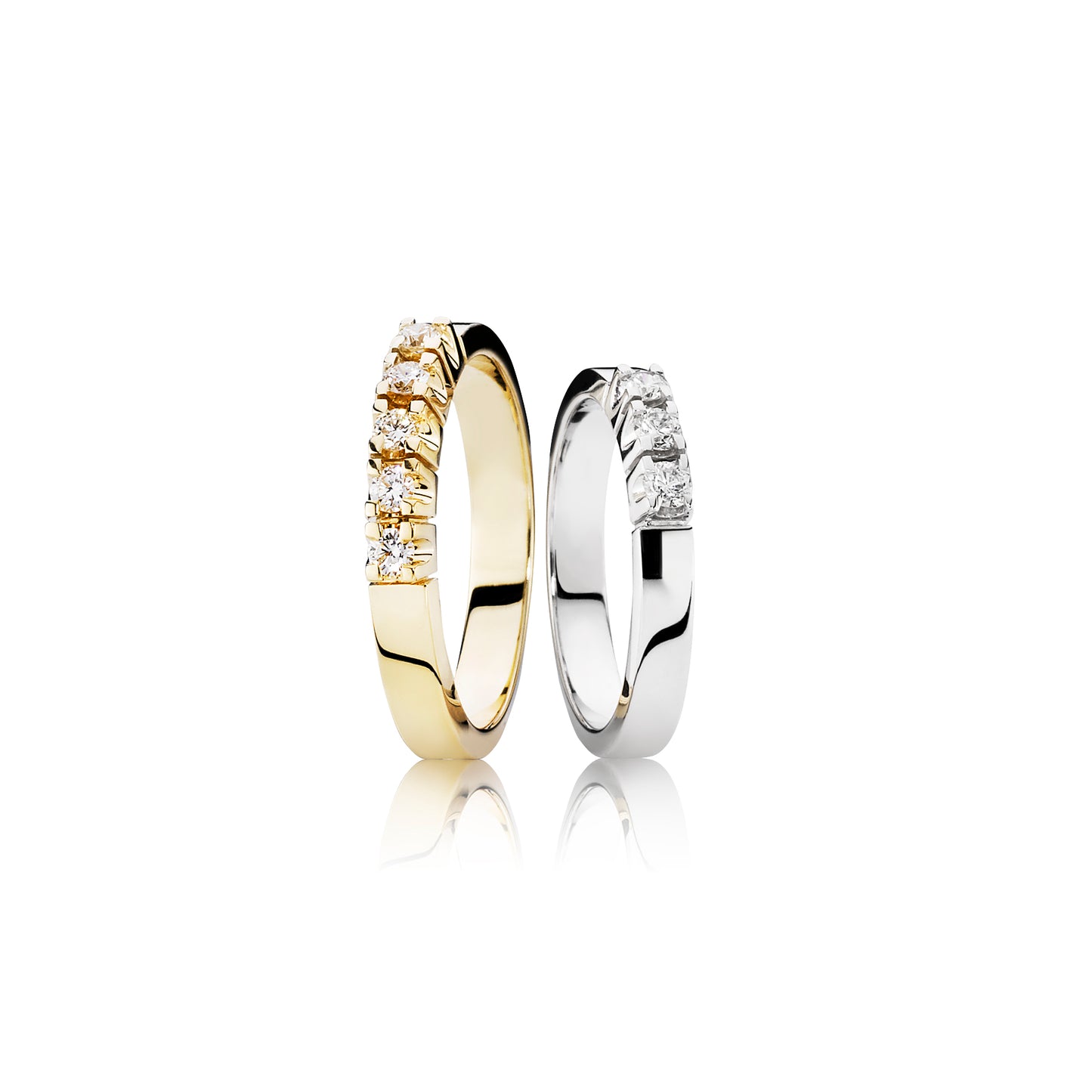 SYMFONI ETERNITY RING 0.02 CT.