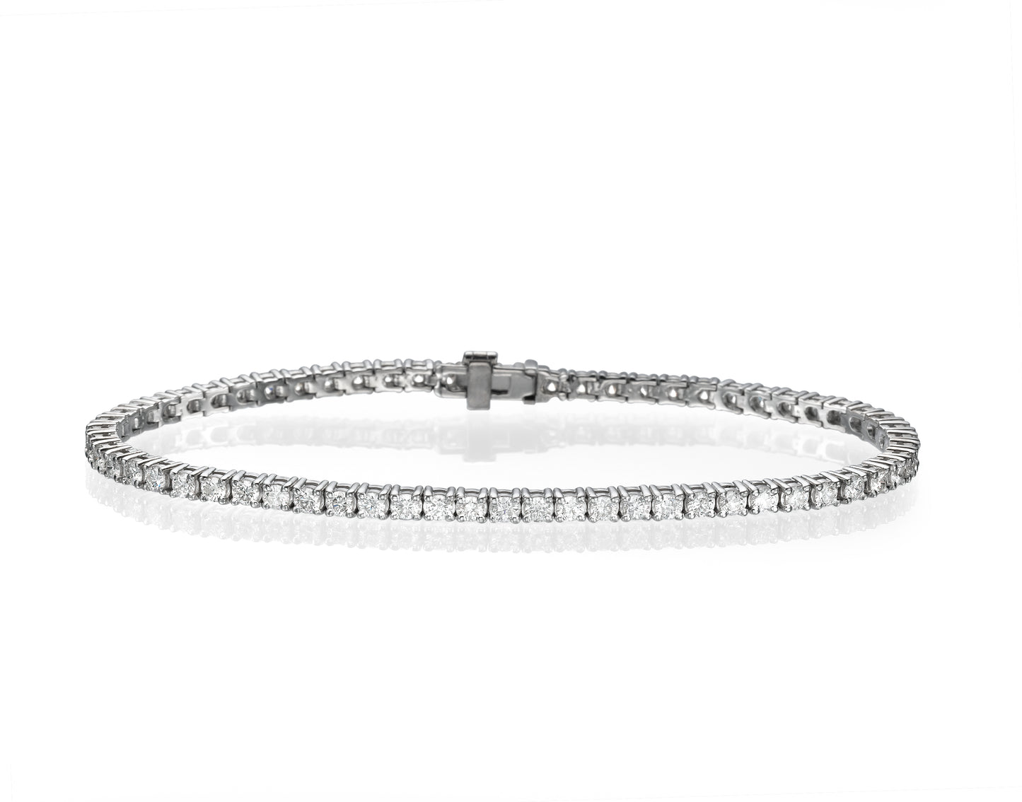 ICE TENNIS BRACELET WITH DIAMONDS 1.00 CARAT