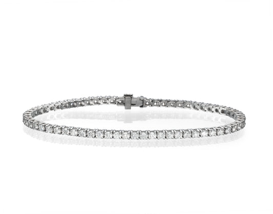 ICE TENNIS BRACELET WITH DIAMONDS 2.50 CARAT