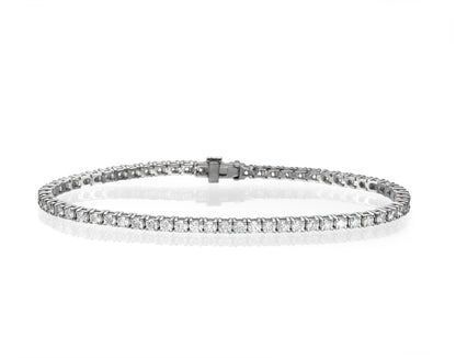 ICE TENNIS BRACELET WITH DIAMONDS 2.50 CARAT