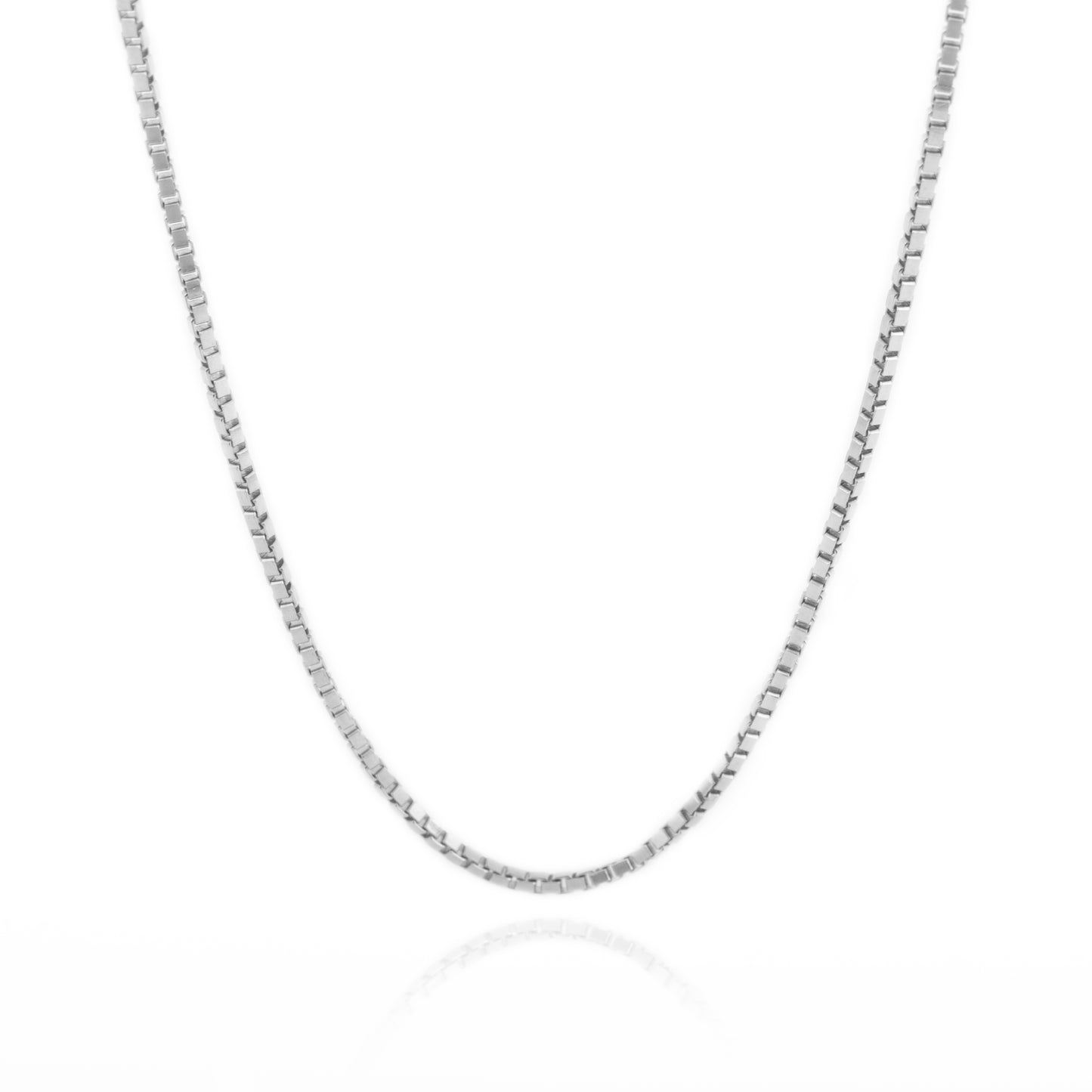 VENEZIAN NECKLACE IN 14 CARAT WHITE GOLD