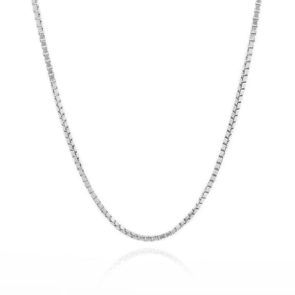 VENEZIAN NECKLACE IN 14 CARAT WHITE GOLD