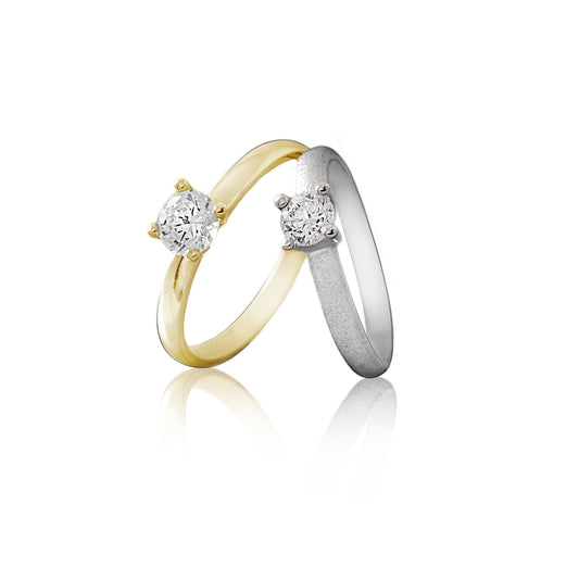 STELLA SOLITAIRE RING MED BRILLANT 0.70 CARAT